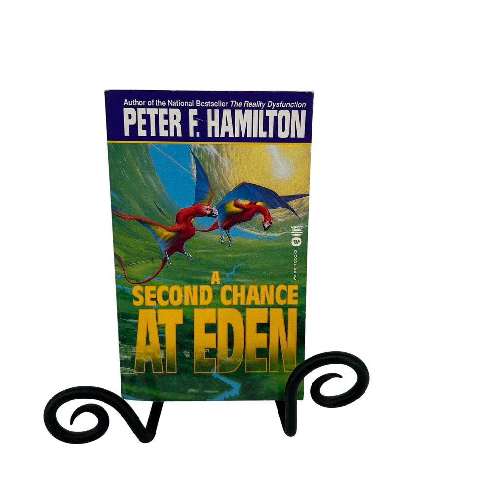 A Second Chance at Eden Peter F. Hamilton Mass Market Paperback Sci-Fi Book